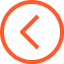 circle caret orange